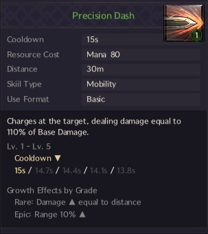 Precision Dash (Точный рывок)